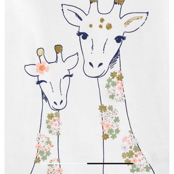 2 NWT Carter’s long sleeve graphic tshirts - Picture 3 of 10